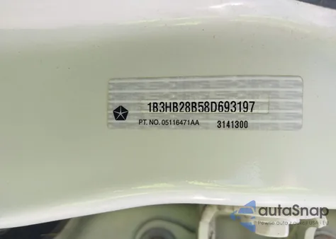 2008 Dodge Caliber Se from USA, damaged, VIN 1B3HB28B58D693197